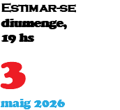 Estimar-se divendres, 20.30 hs 13 febrer 2026