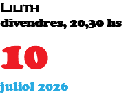 La Gestió de la Solitud dissabte, 21 hs 20 juny 2026